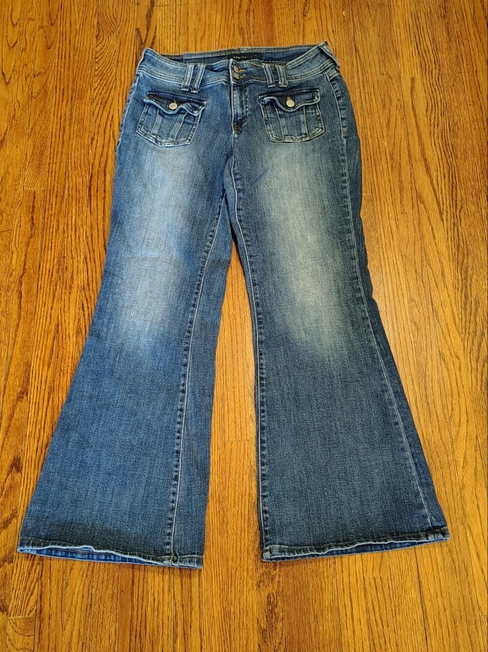 Aeropostale Low Rise Flare Jeans